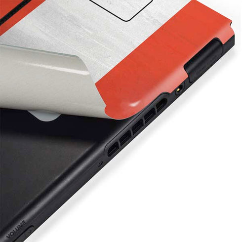 Peru Flag Distressed Nintendo Switch Bundle Skin